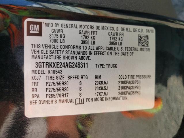 Photo 9 VIN: 3GTRKXE24AG246311 - GMC SIERRA K15 