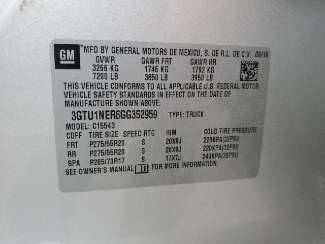 Photo 11 VIN: 3GTU1NER6GG352959 - GMC SIERRA C15 