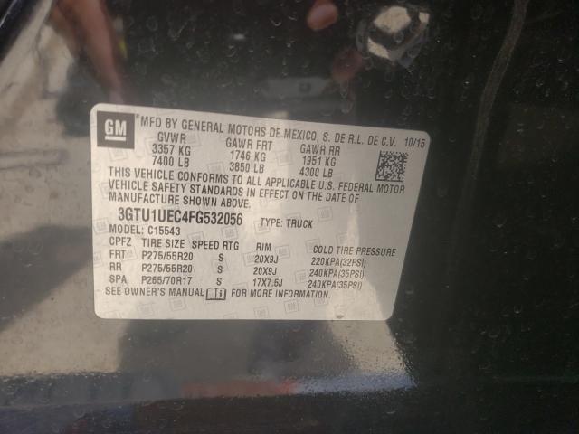 Photo 9 VIN: 3GTU1UEC4FG532056 - GMC SIERRA C15 