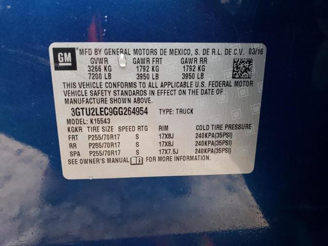 Photo 11 VIN: 3GTU2LEC9GG264954 - GMC SIERRA K15 