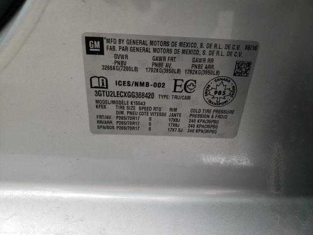 Photo 9 VIN: 3GTU2LECXGG368420 - GMC SIERRA K15 