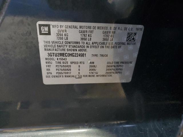 Photo 11 VIN: 3GTU2MEC0HG224981 - GMC SIERRA K15 