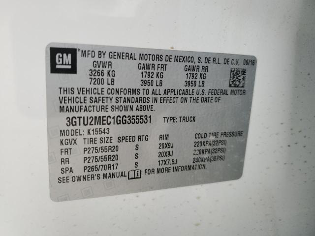 Photo 11 VIN: 3GTU2MEC1GG355531 - GMC SIERRA K15 