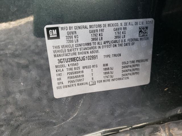 Photo 9 VIN: 3GTU2MEC6JG102891 - GMC SIERRA K15 