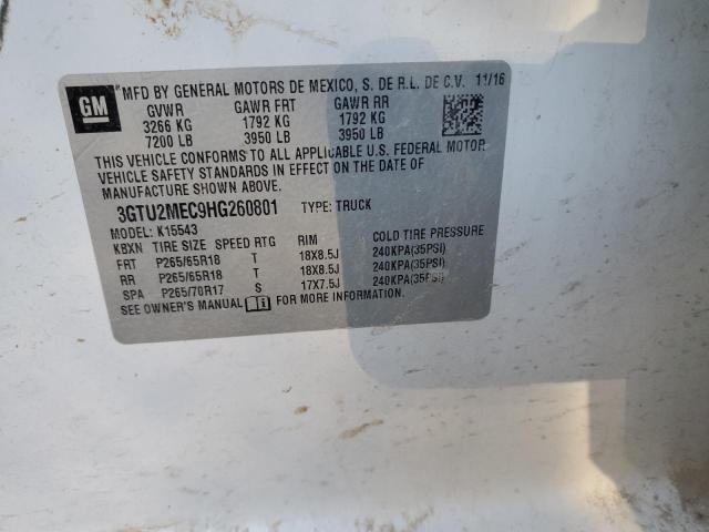 Photo 11 VIN: 3GTU2MEC9HG260801 - GMC SIERRA K15 