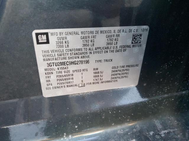 Photo 12 VIN: 3GTU2MEC9HG278196 - GMC SIERRA K15 