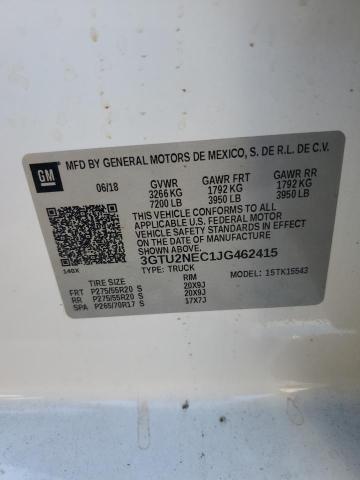 Photo 11 VIN: 3GTU2NEC1JG462415 - GMC SIERRA 