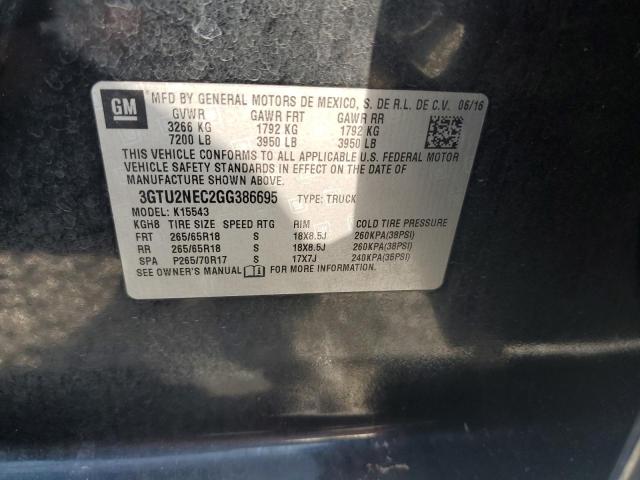 Photo 12 VIN: 3GTU2NEC2GG386695 - GMC SIERRA K15 