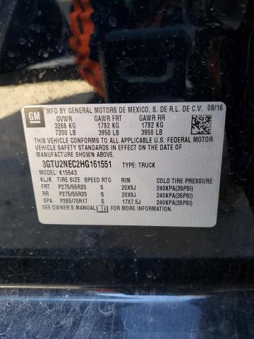 Photo 11 VIN: 3GTU2NEC2HG161551 - GMC SIERRA 