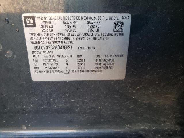 Photo 9 VIN: 3GTU2NEC2HG476527 - GMC SIERRA K15 