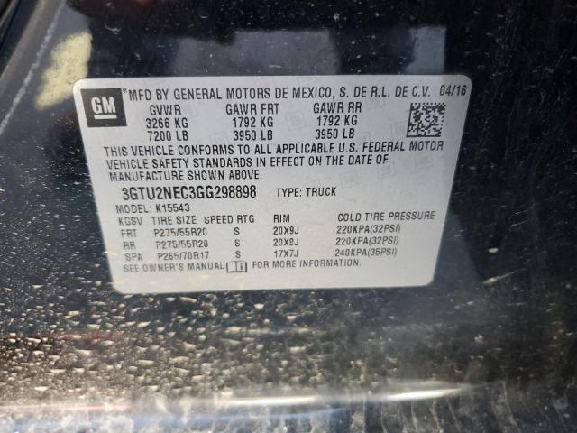 Photo 12 VIN: 3GTU2NEC3GG298898 - GMC SIERRA K15 