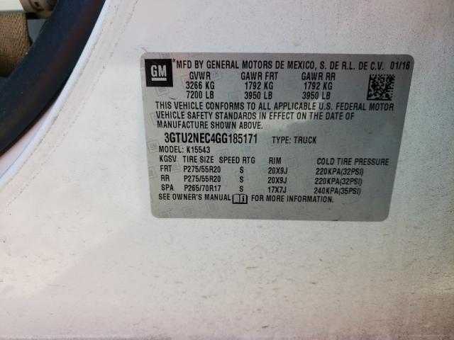 Photo 9 VIN: 3GTU2NEC4GG185171 - GMC SIERRA K15 