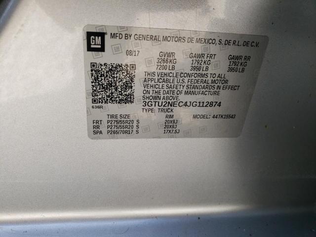 Photo 11 VIN: 3GTU2NEC4JG112874 - GMC SIERRA K15 