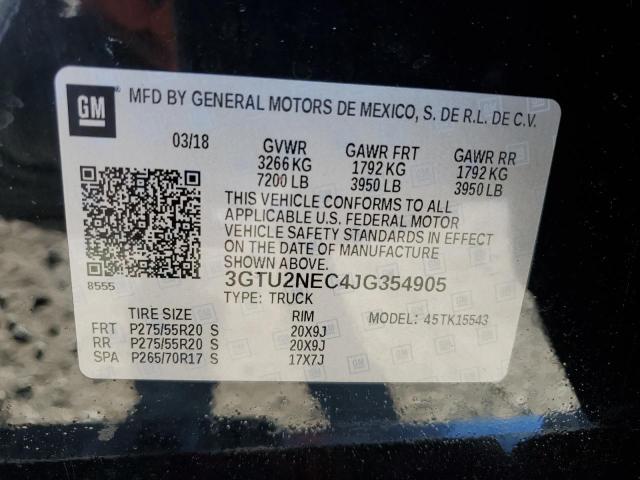 Photo 11 VIN: 3GTU2NEC4JG354905 - GMC SIERRA K15 