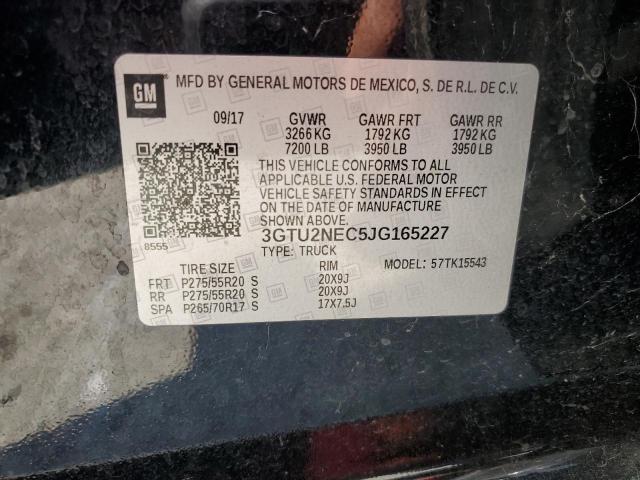 Photo 11 VIN: 3GTU2NEC5JG165227 - GMC SIERRA K15 