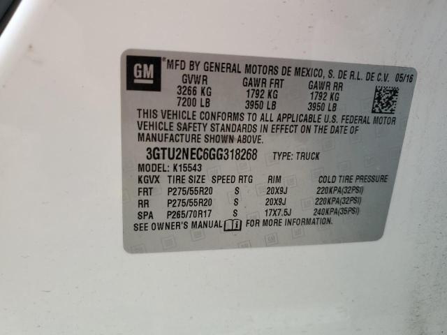 Photo 11 VIN: 3GTU2NEC6GG318268 - GMC SIERRA K15 