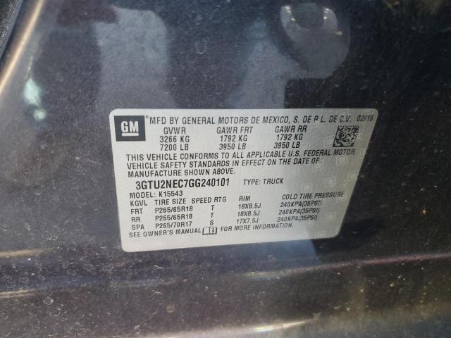 Photo 11 VIN: 3GTU2NEC7GG240101 - GMC SIERRA K15 