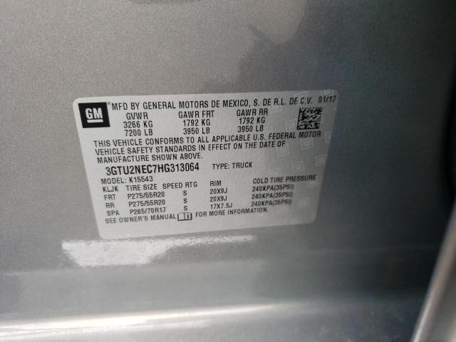 Photo 11 VIN: 3GTU2NEC7HG313064 - GMC SIERRA K15 