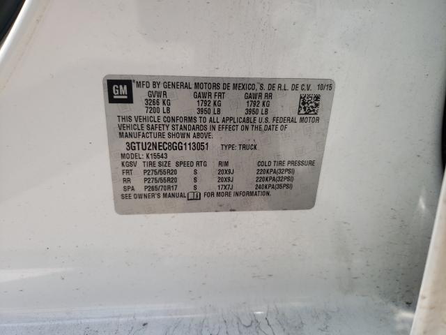 Photo 9 VIN: 3GTU2NEC8GG113051 - GMC SIERRA K15 