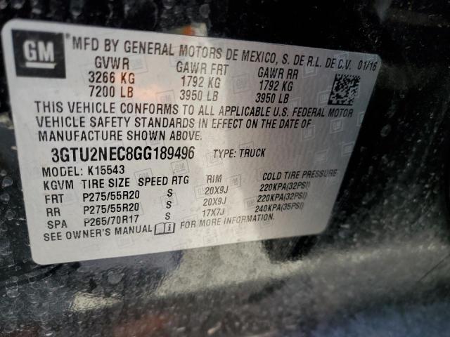 Photo 11 VIN: 3GTU2NEC8GG189496 - GMC SIERRA K15 