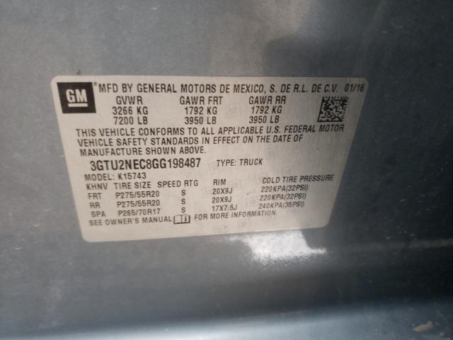 Photo 9 VIN: 3GTU2NEC8GG198487 - GMC SIERRA K15 