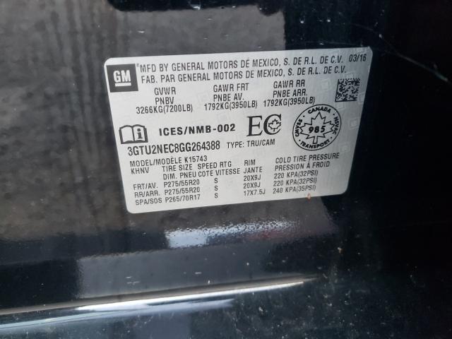 Photo 9 VIN: 3GTU2NEC8GG264388 - GMC SIERRA K15 