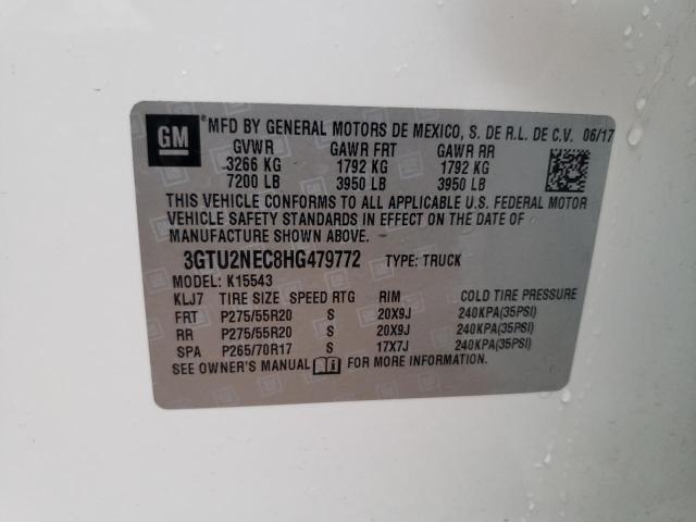 Photo 9 VIN: 3GTU2NEC8HG479772 - GMC SIERRA K15 