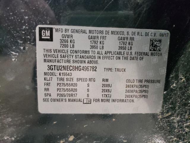 Photo 9 VIN: 3GTU2NEC8HG496782 - GMC SIERRA K15 