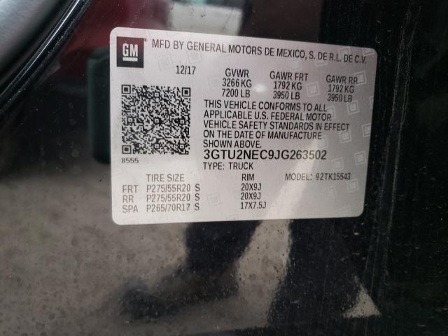 Photo 9 VIN: 3GTU2NEC9JG263502 - GMC SIERRA K15 