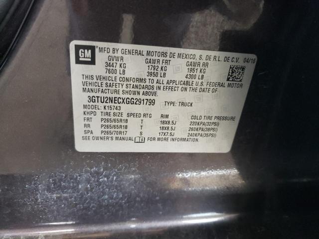 Photo 11 VIN: 3GTU2NECXGG291799 - GMC SIERRA 