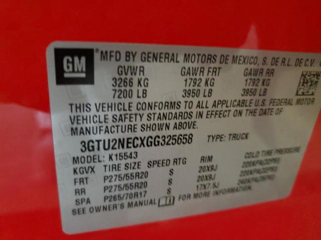 Photo 9 VIN: 3GTU2NECXGG325658 - GMC SIERRA K15 