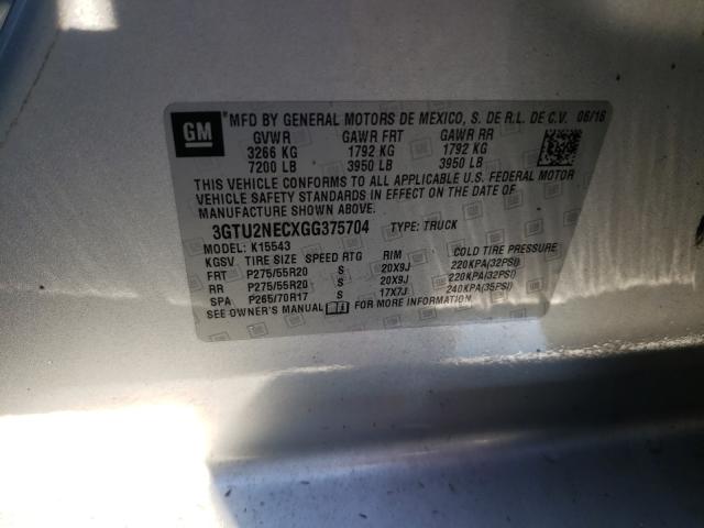 Photo 9 VIN: 3GTU2NECXGG375704 - GMC SIERRA K15 