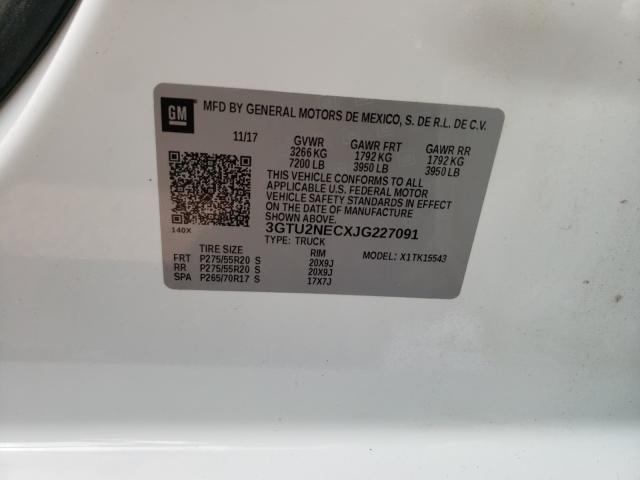 Photo 9 VIN: 3GTU2NECXJG227091 - GMC SIERRA K15 