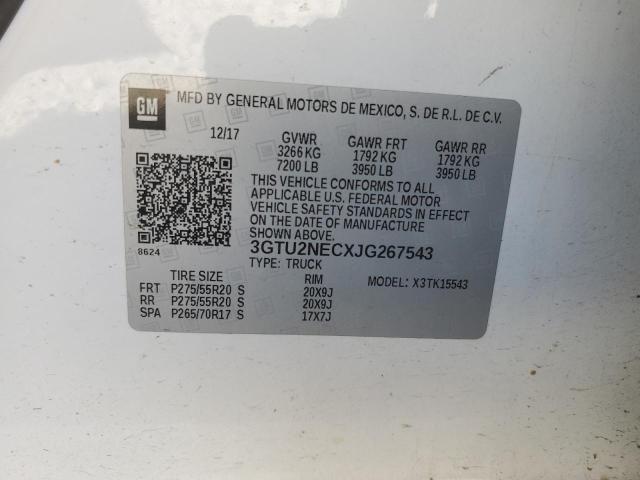 Photo 11 VIN: 3GTU2NECXJG267543 - GMC SIERRA K15 