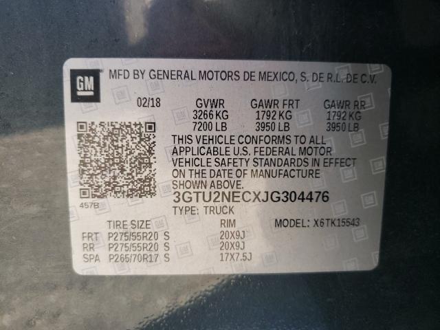 Photo 9 VIN: 3GTU2NECXJG304476 - GMC SIERRA K15 