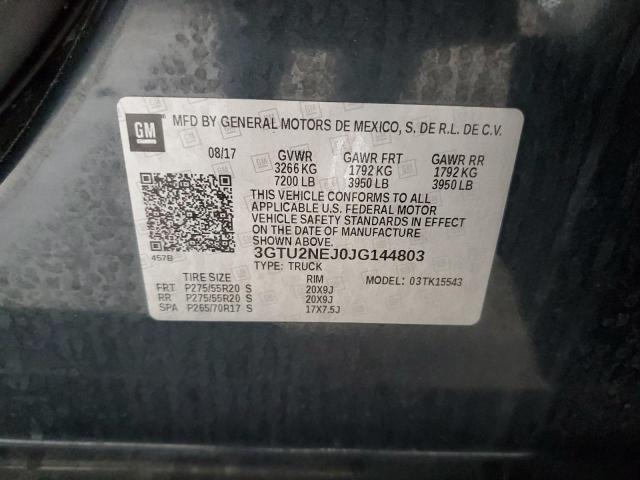 Photo 11 VIN: 3GTU2NEJ0JG144803 - GMC SIERRA 