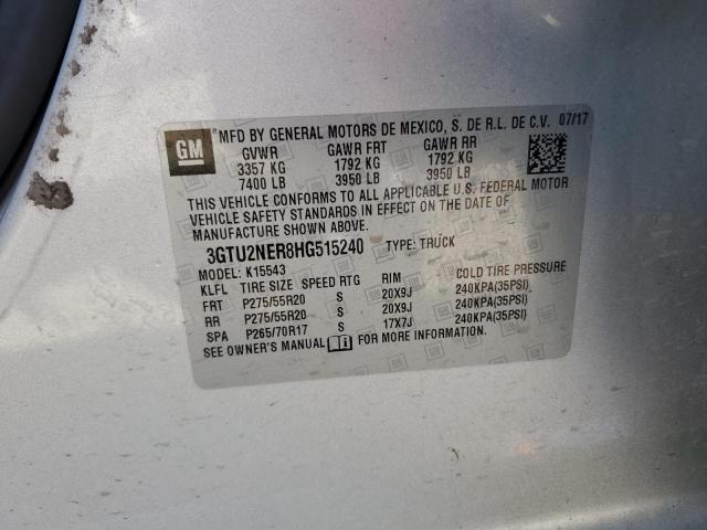 Photo 11 VIN: 3GTU2NER8HG515240 - GMC SIERRA K15 