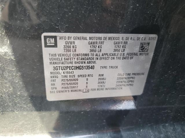 Photo 11 VIN: 3GTU2PEC0HG513540 - GMC SIERRA K15 