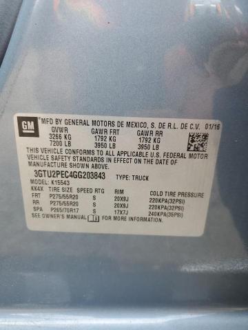 Photo 11 VIN: 3GTU2PEC4GG203843 - GMC SIERRA K15 