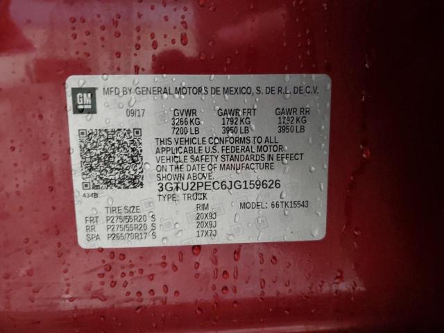 Photo 11 VIN: 3GTU2PEC6JG159626 - GMC SIERRA K15 