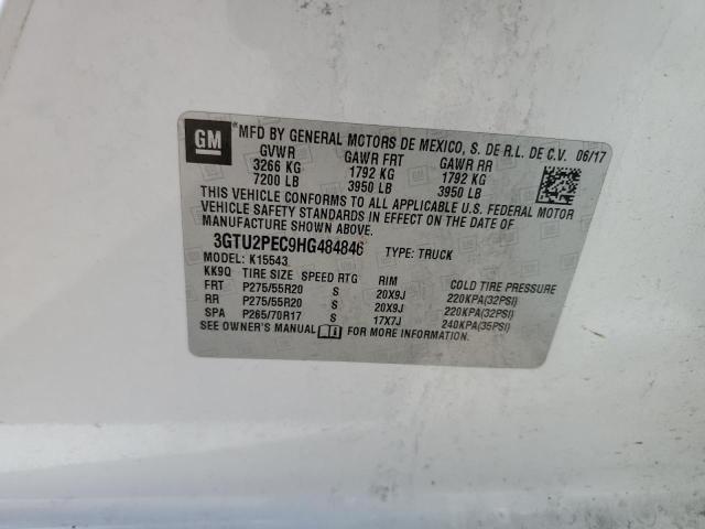 Photo 11 VIN: 3GTU2PEC9HG484846 - GMC SIERRA K15 