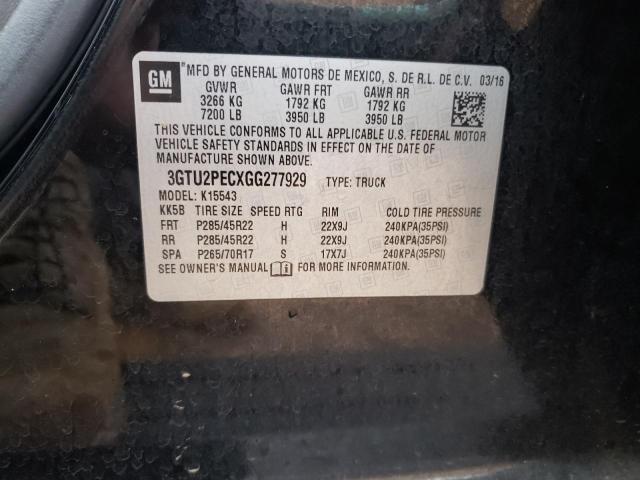 Photo 9 VIN: 3GTU2PECXGG277929 - GMC SIERRA K15 