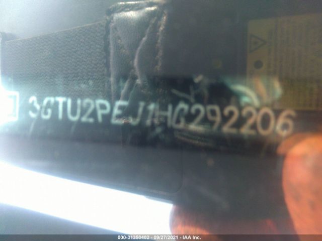 Photo 8 VIN: 3GTU2PEJ1HG292206 - GMC SIERRA 1500 