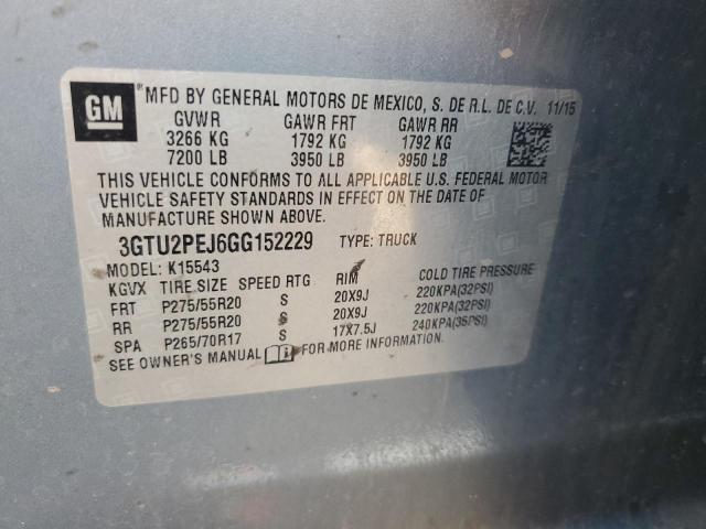 Photo 11 VIN: 3GTU2PEJ6GG152229 - GMC SIERRA K15 