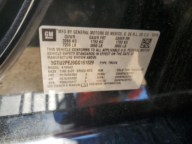 Photo 11 VIN: 3GTU2PEJ9GG161829 - GMC SIERRA K15 