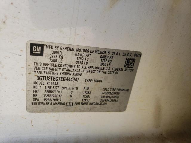 Photo 11 VIN: 3GTU2TEC7EG444947 - GMC SIERRA K15 