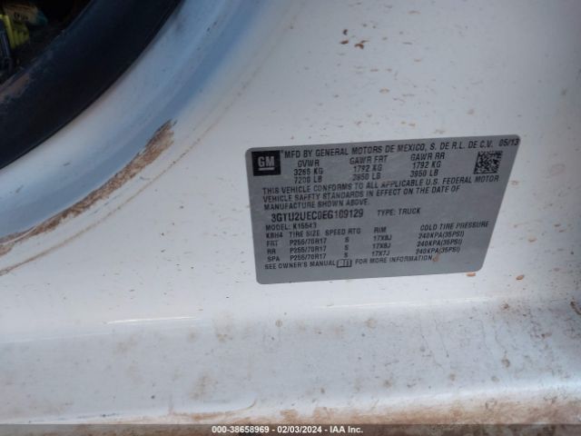 Photo 8 VIN: 3GTU2UEC0EG109129 - GMC SIERRA 1500 