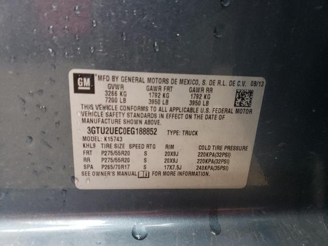 Photo 11 VIN: 3GTU2UEC0EG188852 - GMC SIERRA 