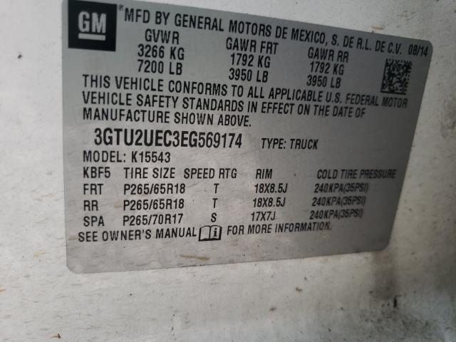 Photo 9 VIN: 3GTU2UEC3EG569174 - GMC SIERRA K15 