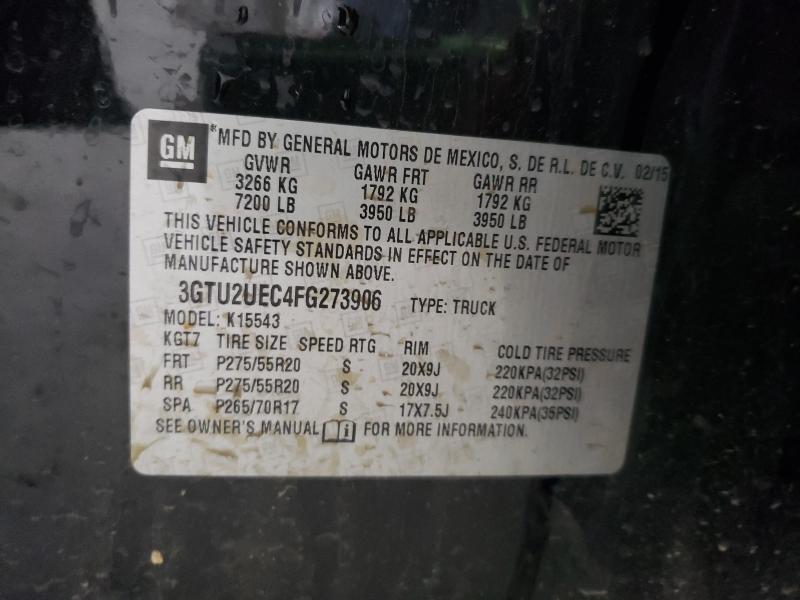 Photo 9 VIN: 3GTU2UEC4FG273906 - GMC SIERRA K15 